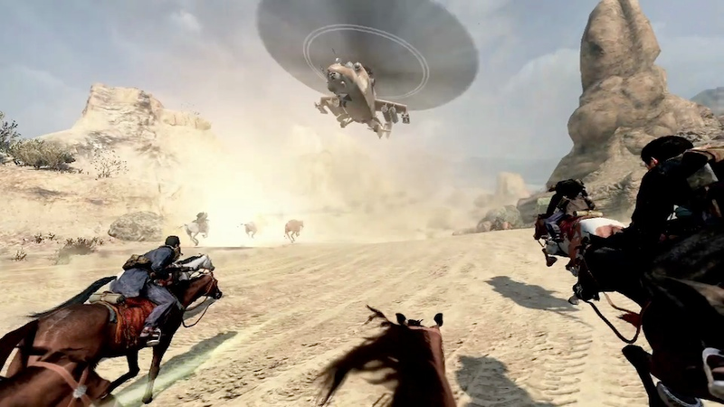 Illustration for article titled Explosive, Horse-Laden Screengrabs From Black Ops II's First Trailer